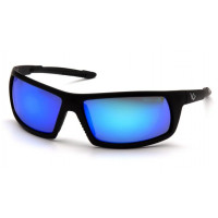 Окуляри захисні відкриті Venture Gear Tactical StoneWall (ice blue mirror) сині дзеркальні