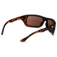 Окуляри захисні відкриті Venture Gear Vallejo Tortoise (bronze) Аnti-Fog, коричневі