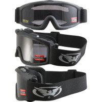 Окуляри захисні із ущільнювачем Global Vision Ballistech-2 (gray) сірі