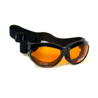 Окуляри захисні із ущільнювачем Global Vision Eliminator (orange), оранжеві