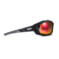 Окуляри захисні із ущільнювачем Global Vision Eyecon (G-Tech™ red) червоні дзеркальні
