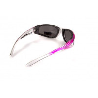 Окуляри захисні Global Vision FlashPoint Pink-Silver (silver mirror) дзеркальні сірі