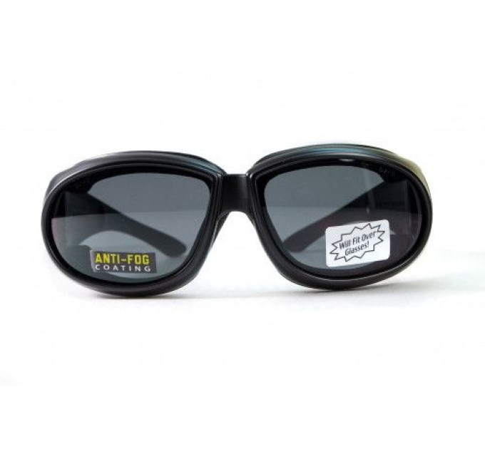 Окуляри захисні із ущільнювачем Global Vision Outfitter (gray) сірі