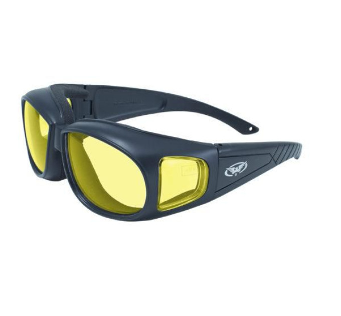 Окуляри захисні із ущільнювачем Global Vision Outfitter (yellow) жовті
