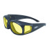 Окуляри захисні із ущільнювачем Global Vision Outfitter (yellow) жовті