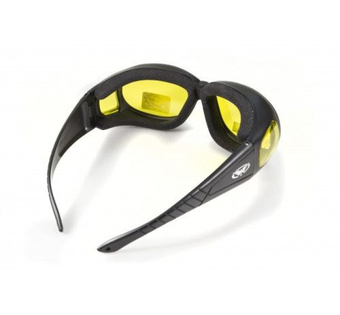 Окуляри захисні із ущільнювачем Global Vision Outfitter (yellow) жовті