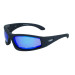 Очки защитные с уплотнителем Global Vision Triumphant (G-Tech™ blue) синие зеркальные