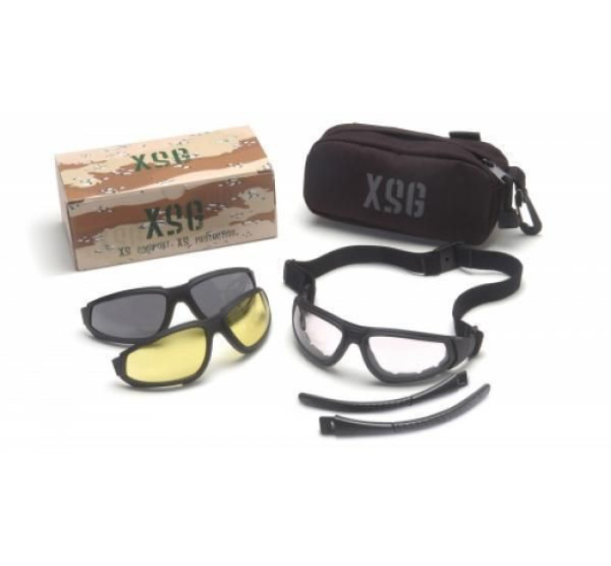 Очки защитные со сменными линзами Pyramex XSG Kit сменные линзы