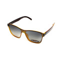 Окуляри поляризаційні BluWater Saltee Polarized (gradient gray), сірі з градієнтом лінзи в коричневій напівпрозорій оправі