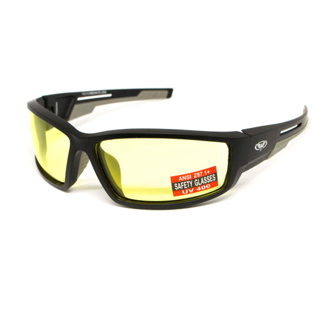 Окуляри захисні Global Vision Sly (yellow), жовті