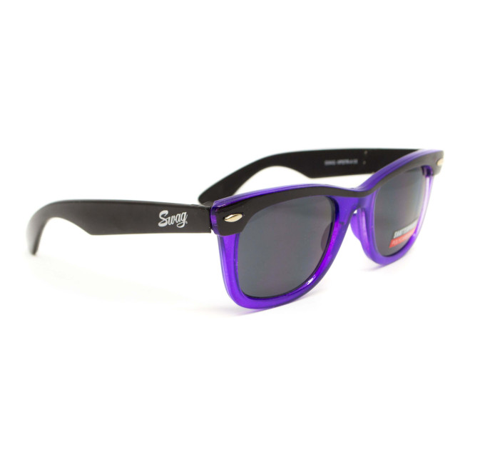 Окуляри захисні Swag Hipster-4 Purple (gray), сірі