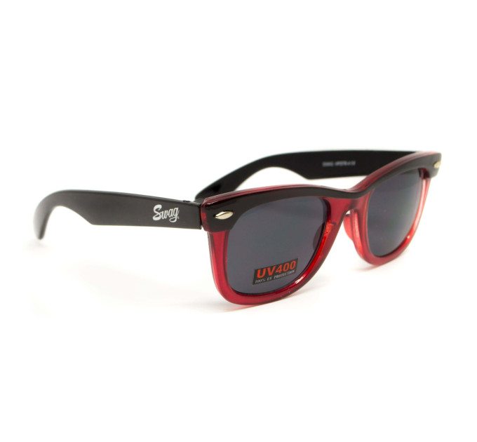 Окуляри захисні Swag Hipster-4 Red (gray), сірі