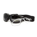 Окуляри захисні з ущільнювачем Global Vision Eliminator RX (gray) Anti-Fog, сірі з діоптричною вставкою