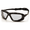 Окуляри захисні з ущільнювачем Pyramex Highlander-Plus (clear) Anti-Fog, прозорі