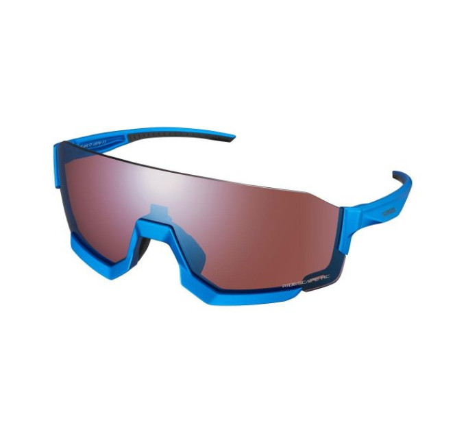 Окуляри SHIMANO AEROLITE 2,RIDESCAPE HIGH CONTRAST, синій металік