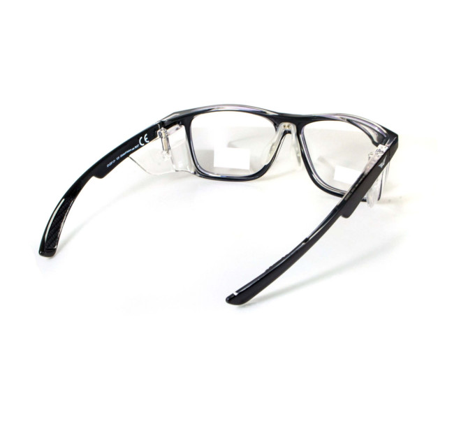 Спортивні оправи під діоптрії Global Vision RX-T Crystal Black (rx-able) (clear) прозорі