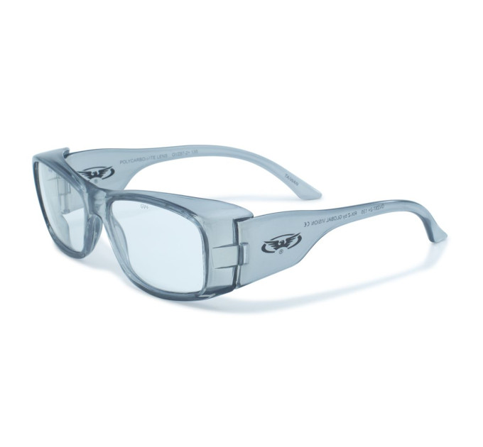 Спортивні оправи під діоптрії Global Vision RX-Z Crystal Gray (rx-able) (clear)