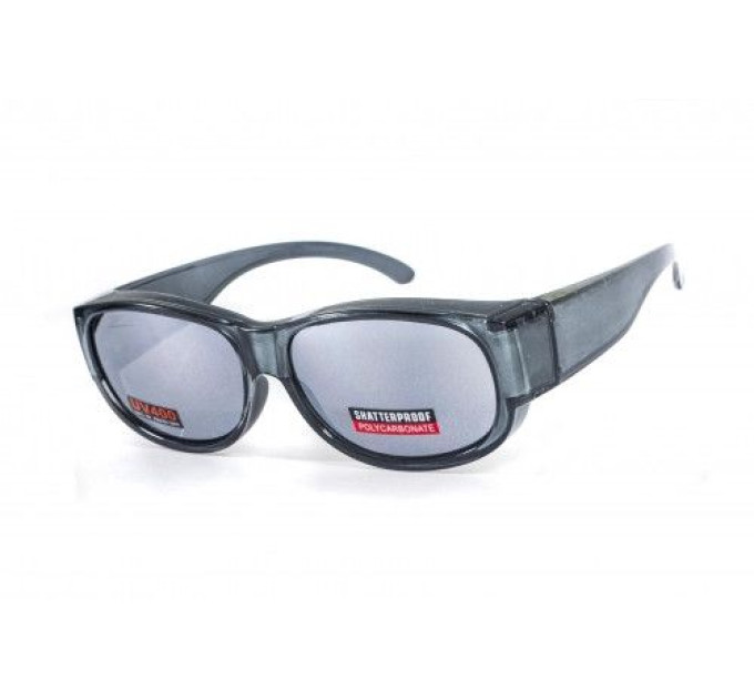 Спортивні оправи під діоптрії Swag Attack (rx-able) (silver mirror) дзеркальні сірі