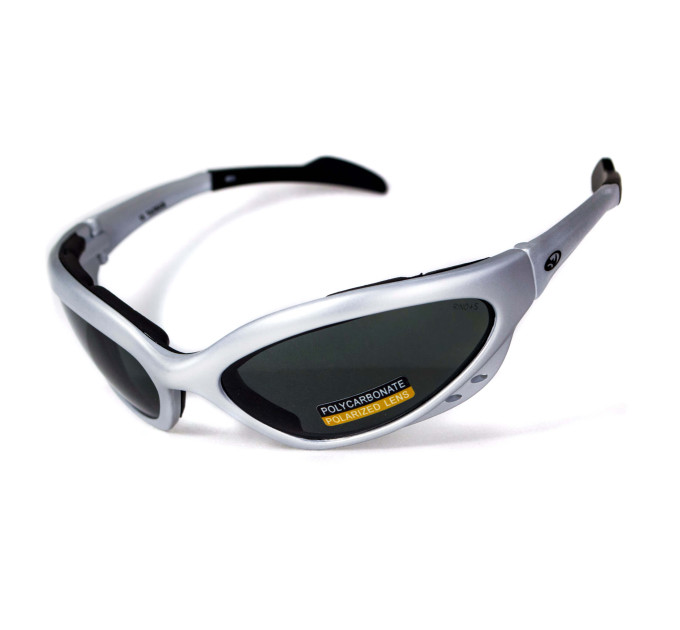 Захисні окуляри з поляризацією Black Rhino Rhinolidz Polarized (gray), сірі