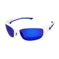 Захисні окуляри з поляризацією BluWater Seaside White Polarized (G-Tech™ blue), дзеркальні сині
