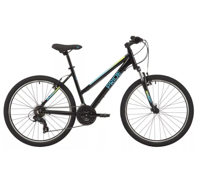 Велосипед 26" Pride STELLA 6.1 рама - M 2022 чорний