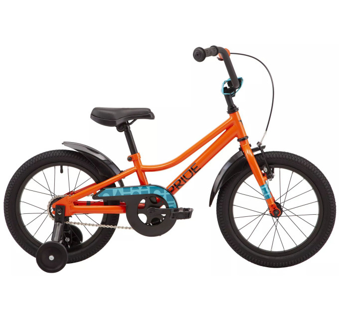 Велосипед 16" Pride FLASH 16 2022 помаранчевий