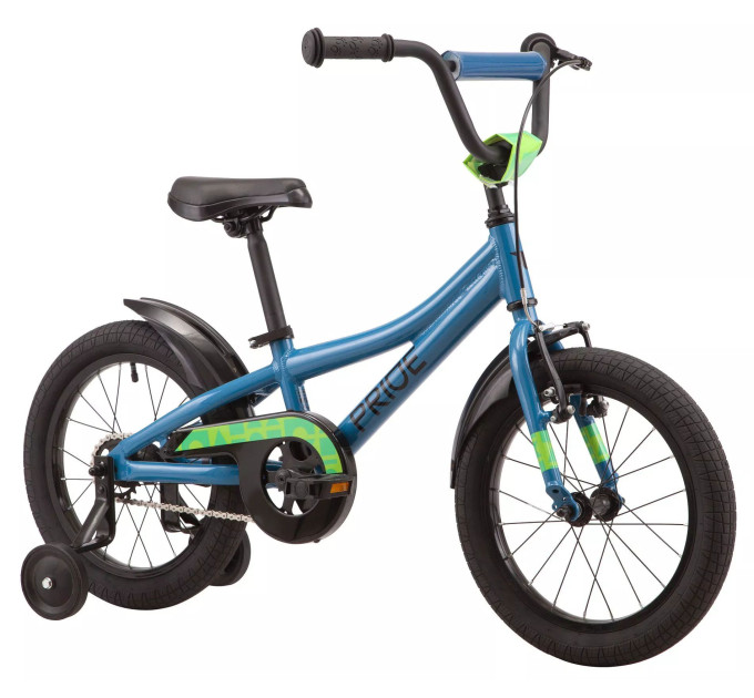 Велосипед 16" Pride RIDER 16 2022 синий