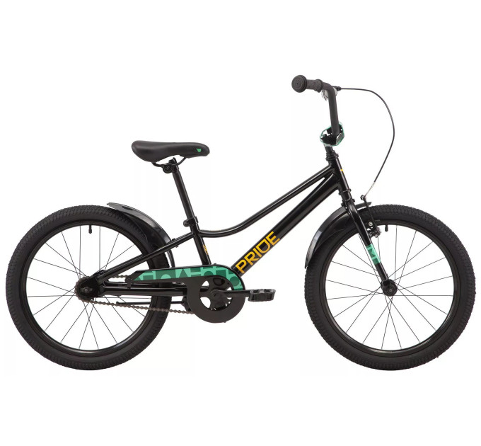 Велосипед 20" Pride FLASH 20 2022 чорний