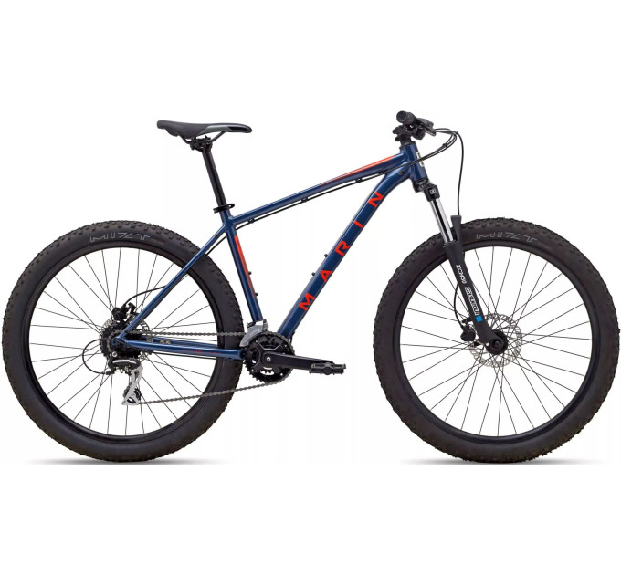 Велосипед 27,5" Marin ELDRIGE GRADE BASE рама - M 2022 синій з оранжевим