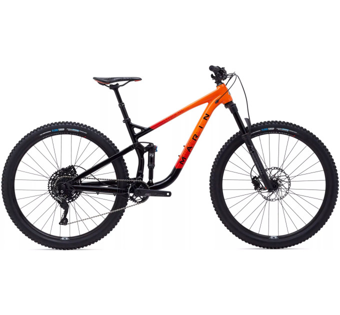 Велосипед 29" Marin RIFT ZONE 3 рама - XL 2022 Gloss Black/Roarange/Red