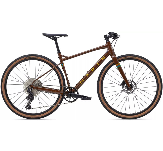 Велосипед 28" Marin DSX 2 рама - L 2022 Brown/Yellow