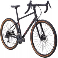 Велосипед 28" Marin FOUR CORNERS рама - L 2022 Satin Black/Red