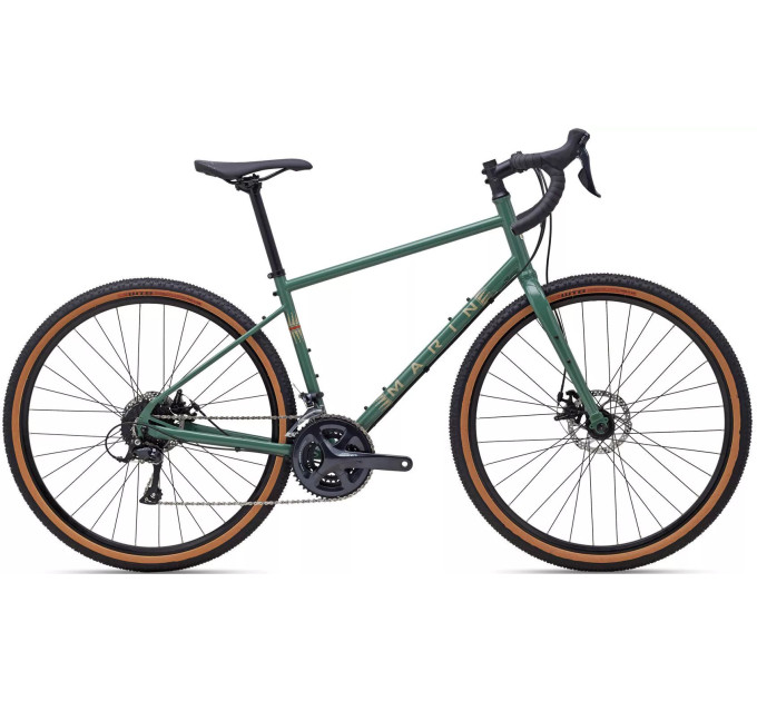 Велосипед 28" Marin FOUR CORNERS рама - XL 2022 Gloss Green/Tan