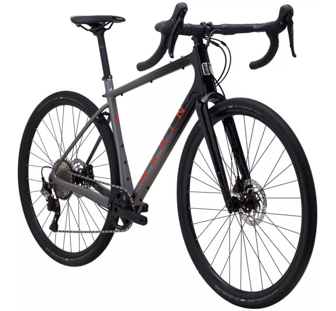 Велосипед 28" Marin HEADLANDS 1 рама - 54см 2022 Gloss Charcoal/Black/Roarange