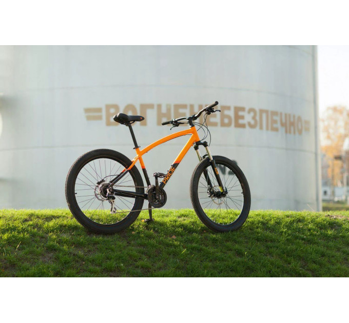 Велосипед 27,5" Pride RAGGEY рама - M 2022 помаранчевий (гальма SRAM)