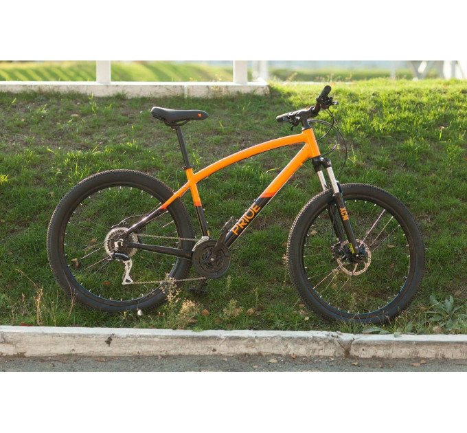 Велосипед 27,5" Pride RAGGEY рама - L 2022 оранжевый (тормоза SRAM)