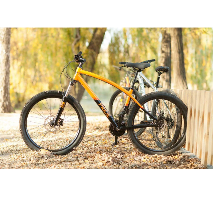 Велосипед 27,5" Pride RAGGEY рама - XL 2022 оранжевий (гальма SRAM)