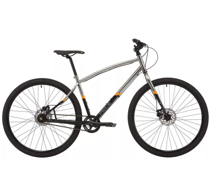 Велосипед 28" Pride ROCKSTEADY 8.3 рама - L 2022 чорний (гальма SRAM)