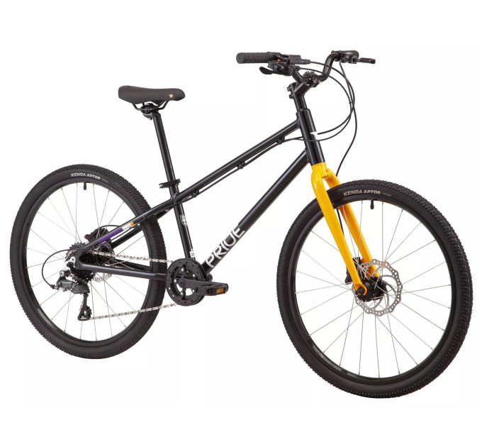 Велосипед 24" Pride GLIDER 4.2 2022 черный (тормоза RADIUS)