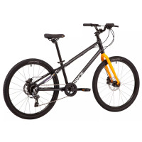 Велосипед 24" Pride GLIDER 4.2 2022 чорний (гальма RADIUS)