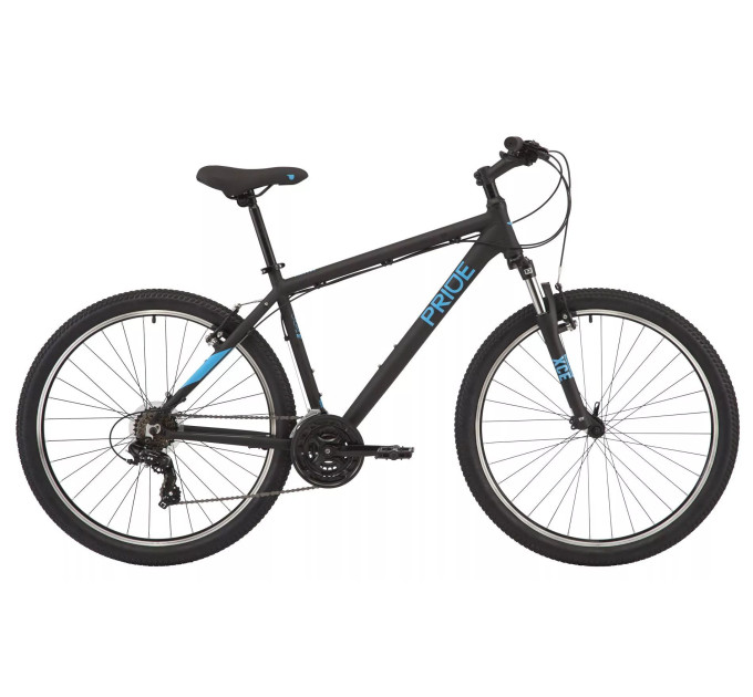 Велосипед 27,5" Pride MARVEL 7.1 рама - L 2022 чорний