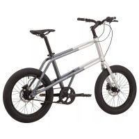 Велосипед 20" Pride MUTE 2.2 2022 GRAY-DARK GRAY Велосипед 20" Pride MUTE 2.2 2022 GRAY-DARK GRAY