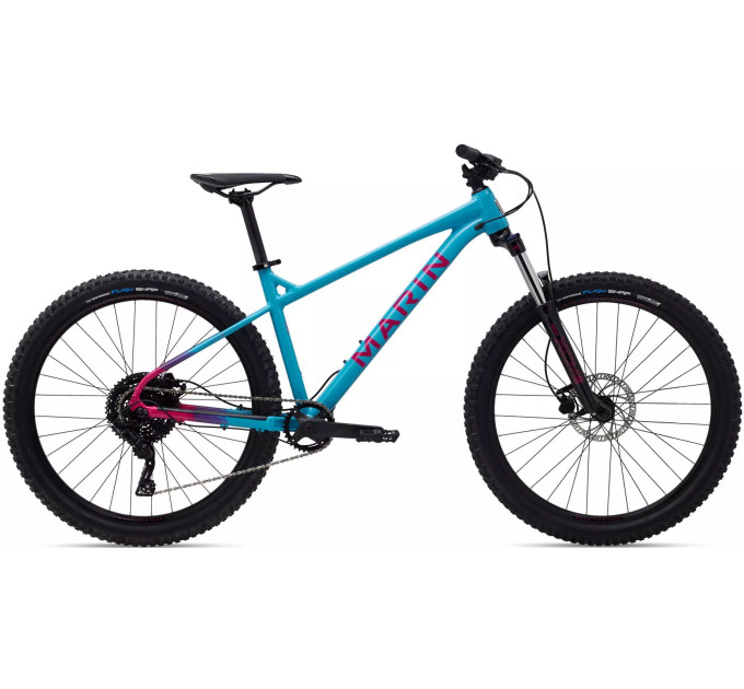 Велосипед 27,5" Marin SAN QUENTIN 1 рама - L 2022 Gloss Teal/Pink/Black