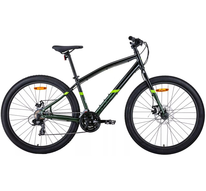 Велосипед 27,5" Pride ROCKSTEADY AL 7.1 рама - XL 2022 чорний