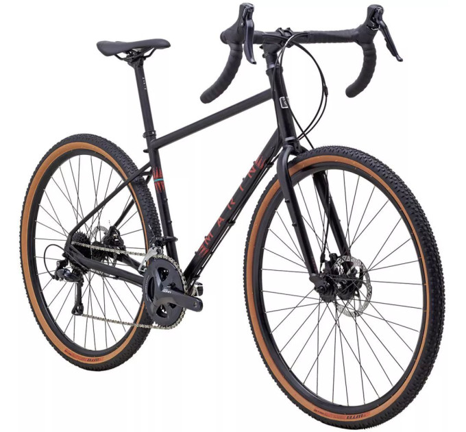 Велосипед 27,5" Marin FOUR CORNERS рама - XS 2022 Satin Black/Red