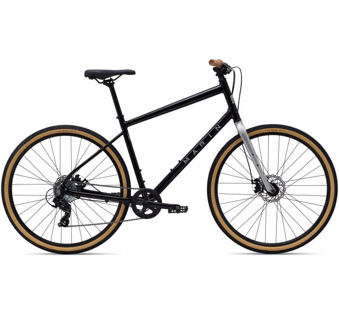 Велосипед 28" Marin KENTFIELD 1 рама - M 2022 Gloss Black/Chrome