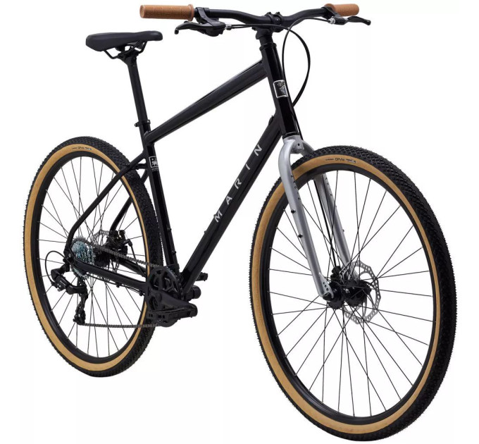 Велосипед 28" Marin KENTFIELD 1 рама - M 2022 Gloss Black/Chrome