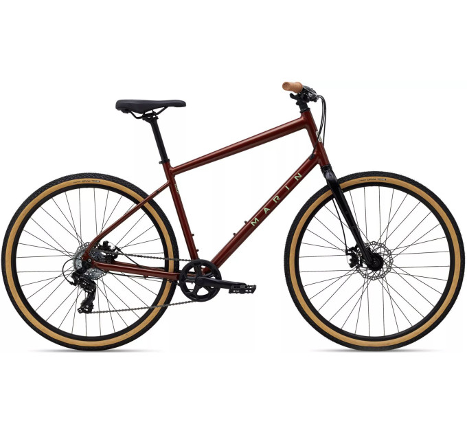 Велосипед 28" Marin KENTFIELD 1 рама - L 2022 Gloss Copper/Mint