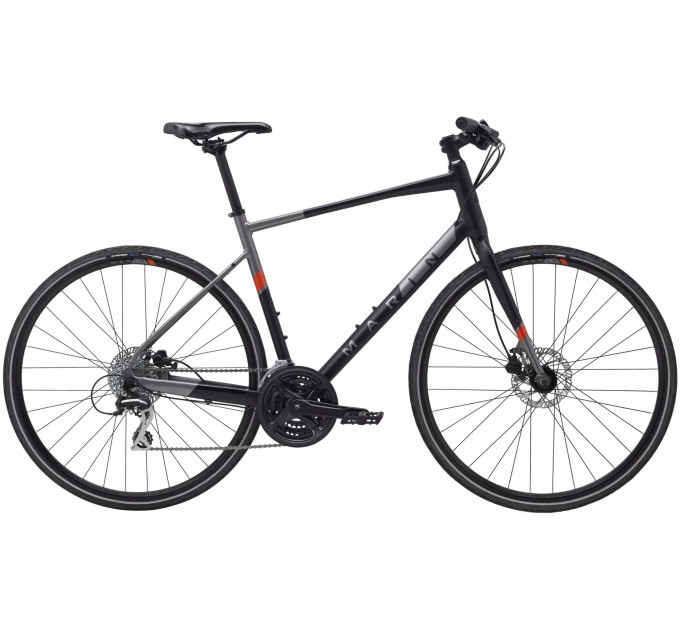 Велосипед 28" Marin FAIRFAX 2 рама - XL 2022 Black/Charcoal