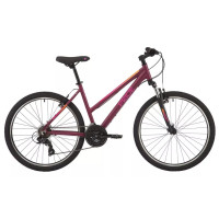 Велосипед 26" Pride STELLA 6.1 рама - L 2022 бордовий (задній та передній перемикачі та монетка - MICROSHIFT)